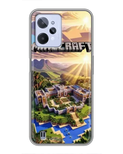 Чехол для Realme C31 с картинкой «Minecraft панорама» Чехол для Realme C31 с картинкой «Minecraft панорама»