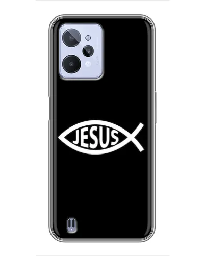 Чехол для Realme C31 с картинкой «Классический Jesus»