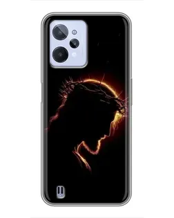 Чехол для Realme C31 с картинкой «Терновый венец»