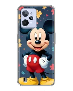 Чехол для Realme C31 с картинкой «Осенний Mickey Mouse»