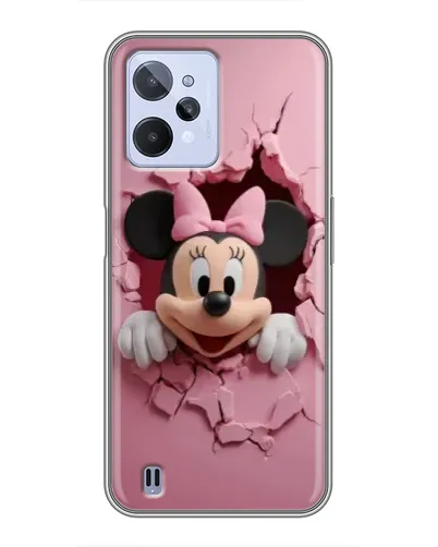Чехол для Realme C31 с картинкой «Минни сквозь стену» Чехол для Realme C31 с картинкой «Минни сквозь стену»