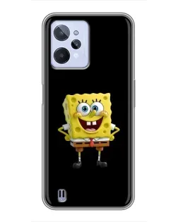 Чехол для Realme C31 с картинкой «Классический Губка Боб»
