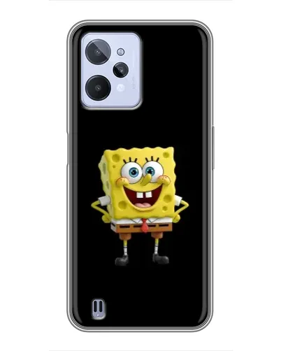 Чехол для Realme C31 с картинкой «Классический Губка Боб»