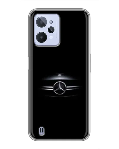Чехол для Realme C31 с картинкой «Mercedes — абстрактные линии» Чехол для Realme C31 с картинкой «Mercedes — абстрактные линии»