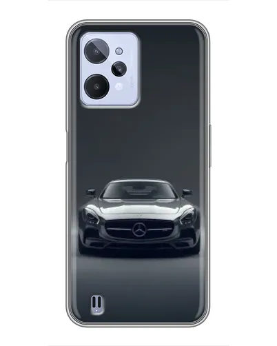 Чехол для Realme C31 с картинкой «Mercedes на черном» Чехол для Realme C31 с картинкой «Mercedes на черном»