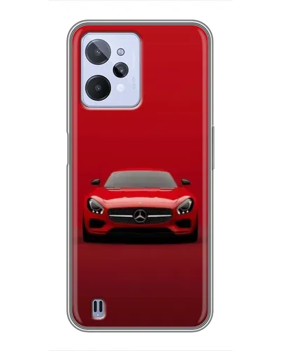 Чехол для Realme C31 с картинкой «Красный Mercedes AMG» Чехол для Realme C31 с картинкой «Красный Mercedes AMG»