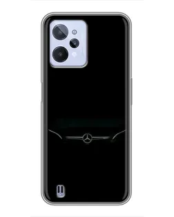 Чехол для Realme C31 с картинкой «Mercedes Stealth Look»