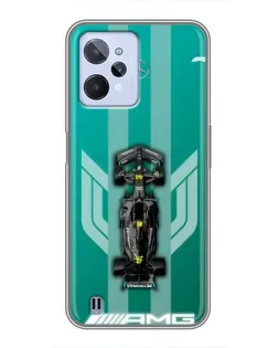 Чехол для Realme C31 с картинкой «Mercedes AMG Petronas»