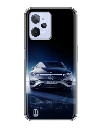 Чехол для Realme C31 с картинкой «Ночной Mercedes EQ» Чехол для Realme C31 с картинкой «Ночной Mercedes EQ»