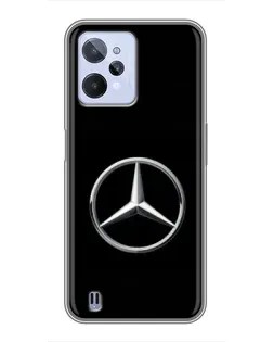 Чехол для Realme C31 с картинкой «Mercedes классический лого»