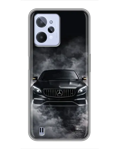 Чехол для Realme C31 с картинкой «Mercedes в дыму» Чехол для Realme C31 с картинкой «Mercedes в дыму»