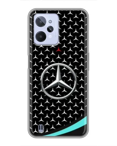 Чехол для Realme C31 с картинкой «Mercedes — бирюзовый акцент» Чехол для Realme C31 с картинкой «Mercedes — бирюзовый акцент»