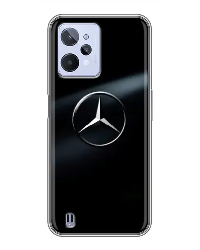 Чехол для Realme C31 с картинкой «Mercedes на металле» Чехол для Realme C31 с картинкой «Mercedes на металле»