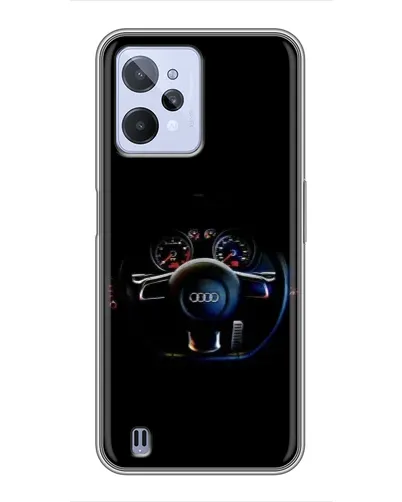 Чехол для Realme C31 с картинкой «Салон Audi — руль» Чехол для Realme C31 с картинкой «Салон Audi — руль»