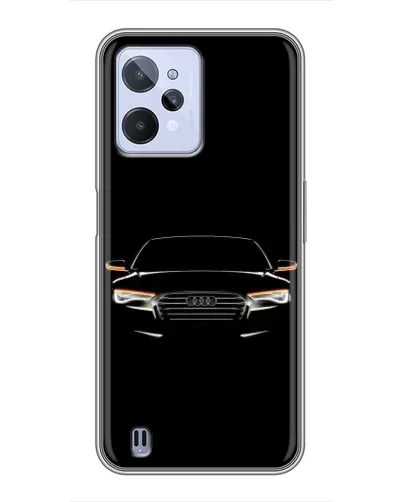 Чехол для Realme C31 с картинкой «Audi — ночной контур» Чехол для Realme C31 с картинкой «Audi — ночной контур»