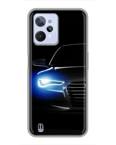 Чехол для Realme C31 с картинкой «Неоновый взгляд Audi» Чехол для Realme C31 с картинкой «Неоновый взгляд Audi»