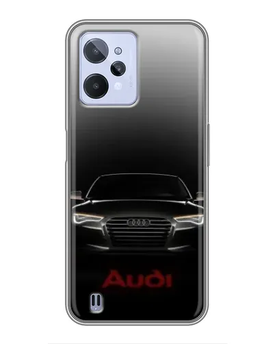 Чехол для Realme C31 с картинкой «Audi — градиентный контур» Чехол для Realme C31 с картинкой «Audi — градиентный контур»