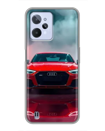Чехол для Realme C31 с картинкой «Audi RS — красный стиль» Чехол для Realme C31 с картинкой «Audi RS — красный стиль»