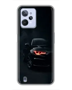 Чехол для Realme C31 с картинкой «Audi — хищный взгляд»