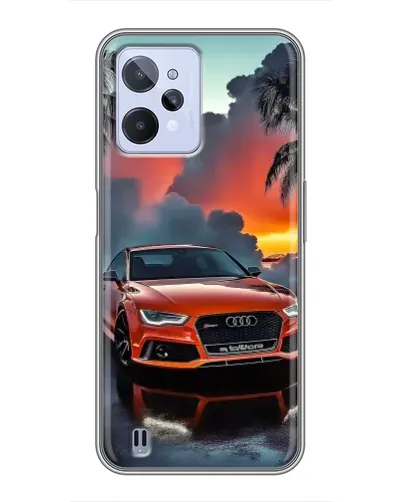 Чехол для Realme C31 с картинкой «Audi — закат» Чехол для Realme C31 с картинкой «Audi — закат»