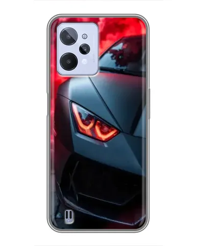 Чехол для Realme C31 с картинкой «Lamborghini красное сияние» Чехол для Realme C31 с картинкой «Lamborghini красное сияние»