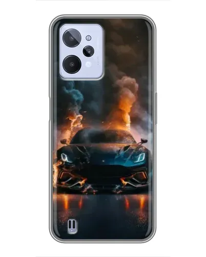 Чехол для Realme C31 с картинкой «Lamborghini дымная эстетика» Чехол для Realme C31 с картинкой «Lamborghini дымная эстетика»