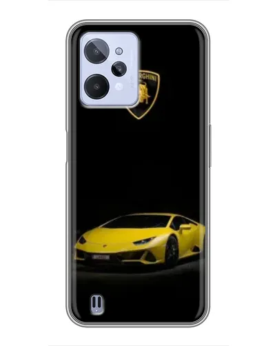 Чехол для Realme C31 с картинкой «Lamborghini желтый акцент» Чехол для Realme C31 с картинкой «Lamborghini желтый акцент»