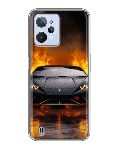 Чехол для Realme C31 с картинкой «Lamborghini в огне» Чехол для Realme C31 с картинкой «Lamborghini в огне»