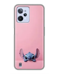 Чохол для Realme C31 з картинкою «Stitch визирає»