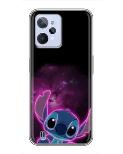 Чохол для Realme C31 з картинкою «Неоновий Stitch»
