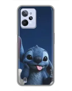 Чохол для Realme C31 з картинкою «Стіч у хмарах»