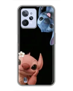 Чохол для Realme C31 з картинкою «Фіолетовий туман троянд»