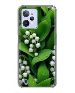 Чехол для Realme C31 с картинкой «Ландыши в зелени» Чехол для Realme C31 с картинкой «Ландыши в зелени»