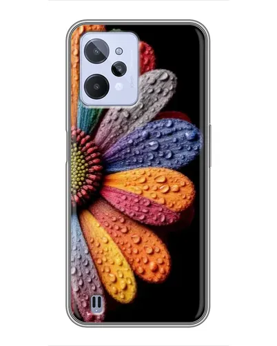 Чехол для Realme C31 с картинкой «Радужный цветок» Чехол для Realme C31 с картинкой «Радужный цветок»