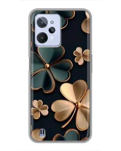 Чехол для Realme C31 с картинкой «Клевер в золоте» Чехол для Realme C31 с картинкой «Клевер в золоте»