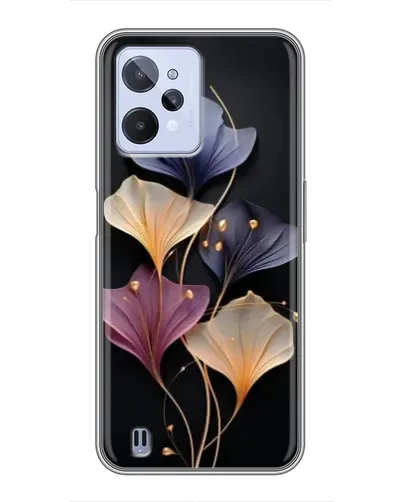 Чехол для Realme C31 с картинкой «Лиловые цветы грации» Чехол для Realme C31 с картинкой «Лиловые цветы грации»