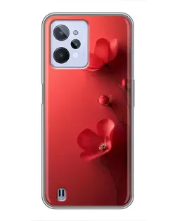 Чехол для Realme C31 с картинкой «Маковые соцветия» Чехол для Realme C31 с картинкой «Маковые соцветия»
