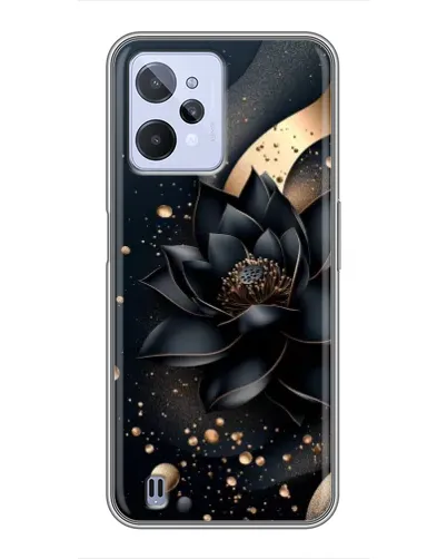 Чехол для Realme C31 с картинкой «Черный лотос» Чехол для Realme C31 с картинкой «Черный лотос»