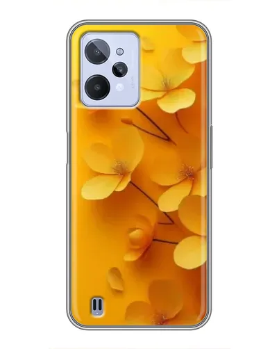 Чехол для Realme C31 с картинкой «Золотые лепестки» Чехол для Realme C31 с картинкой «Золотые лепестки»