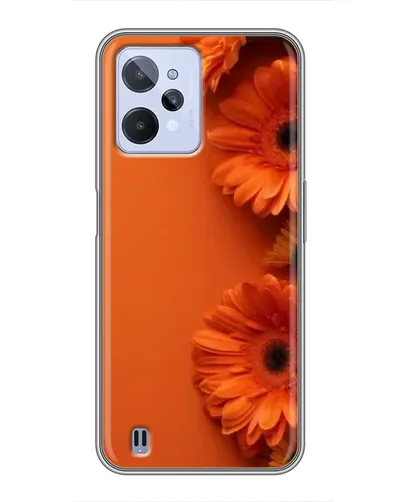 Чехол для Realme C31 с картинкой «Оранжевые герберы» Чехол для Realme C31 с картинкой «Оранжевые герберы»