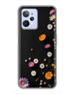 Чехол для Realme C31 с картинкой «Цветочная композиция» Чехол для Realme C31 с картинкой «Цветочная композиция»
