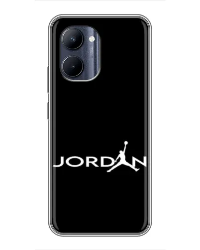 Чохол для Realme C33 з картинкою «Jordan White Logo» Чохол для Realme C33 з картинкою «Jordan White Logo»