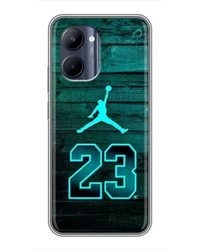 Чохол для Realme C33 з картинкою «Jordan Cyan 23» Чохол для Realme C33 з картинкою «Jordan Cyan 23»
