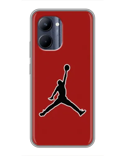 Чохол для Realme C33 з картинкою «Jordan Red Back» Чохол для Realme C33 з картинкою «Jordan Red Back»