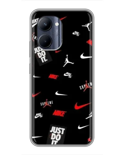 Чохол для Realme C33 з картинкою «Nike Mix Pattern» Чохол для Realme C33 з картинкою «Nike Mix Pattern»