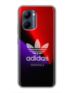 Чохол для Realme C33 з картинкою «Adidas Red Neon»