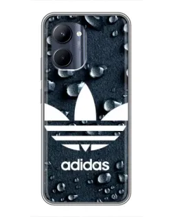 Чохол для Realme C33 з картинкою «Adidas Trefoil Blue»