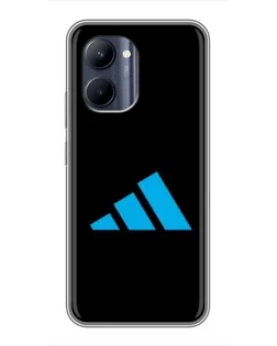 Чохол для Realme C33 з картинкою «Adidas Cyan Logo»