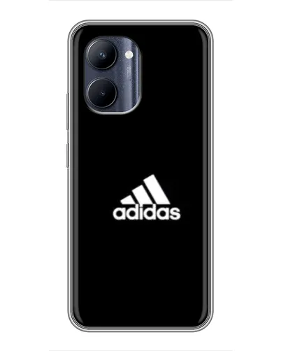 Чехол для Realme C33 с картинкой «Adidas Red Style»