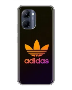 Чохол для Realme C33 з картинкою «Градієнт Adidas»